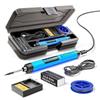Rechargeable Digital Display Soldering Iron Kit for Home and Outdoor Repairs