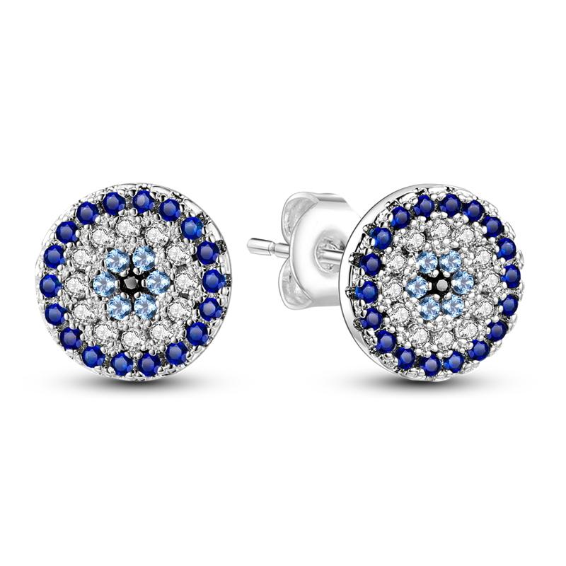 925 Silver Colorful Cute Animal Stud Earrings for Women Girlfriend Birthday Gift