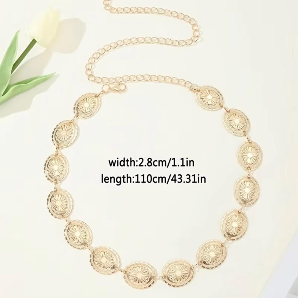 Adjustable Length Chain Belt Gold Silver Belly Chain Fashion Waist Chain
