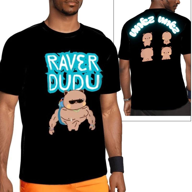 

Raver Dudu Untz Untz Unisexs Cotton TShirt Couples Gift Idea Gym Shirts Funny Graphic T Shirts Fashionable Casual Tee Tops Unisex S