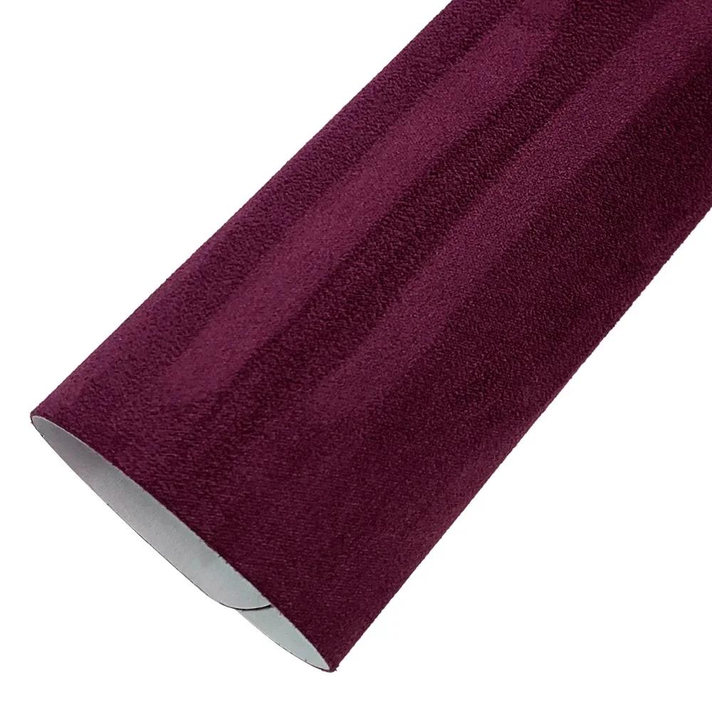 Car Body Film Vinyl Wrap Decal Vinyl Wrap Self-Adhesive Auto Interior Door Suede Stickers Leather Repair for Car Accessories