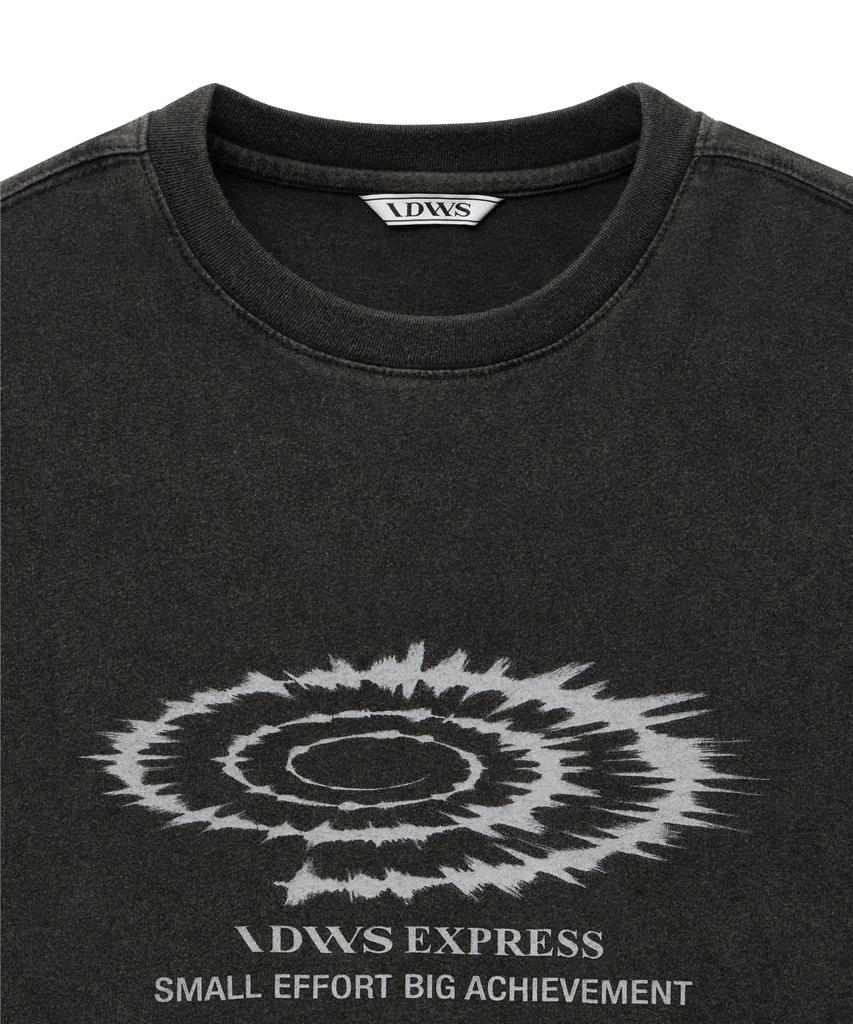 IDWS Swift Symbol Dying T-Shirt Black