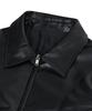 Standarderror 87-Stan062 Layer Line Leather Blouson Jacket Black