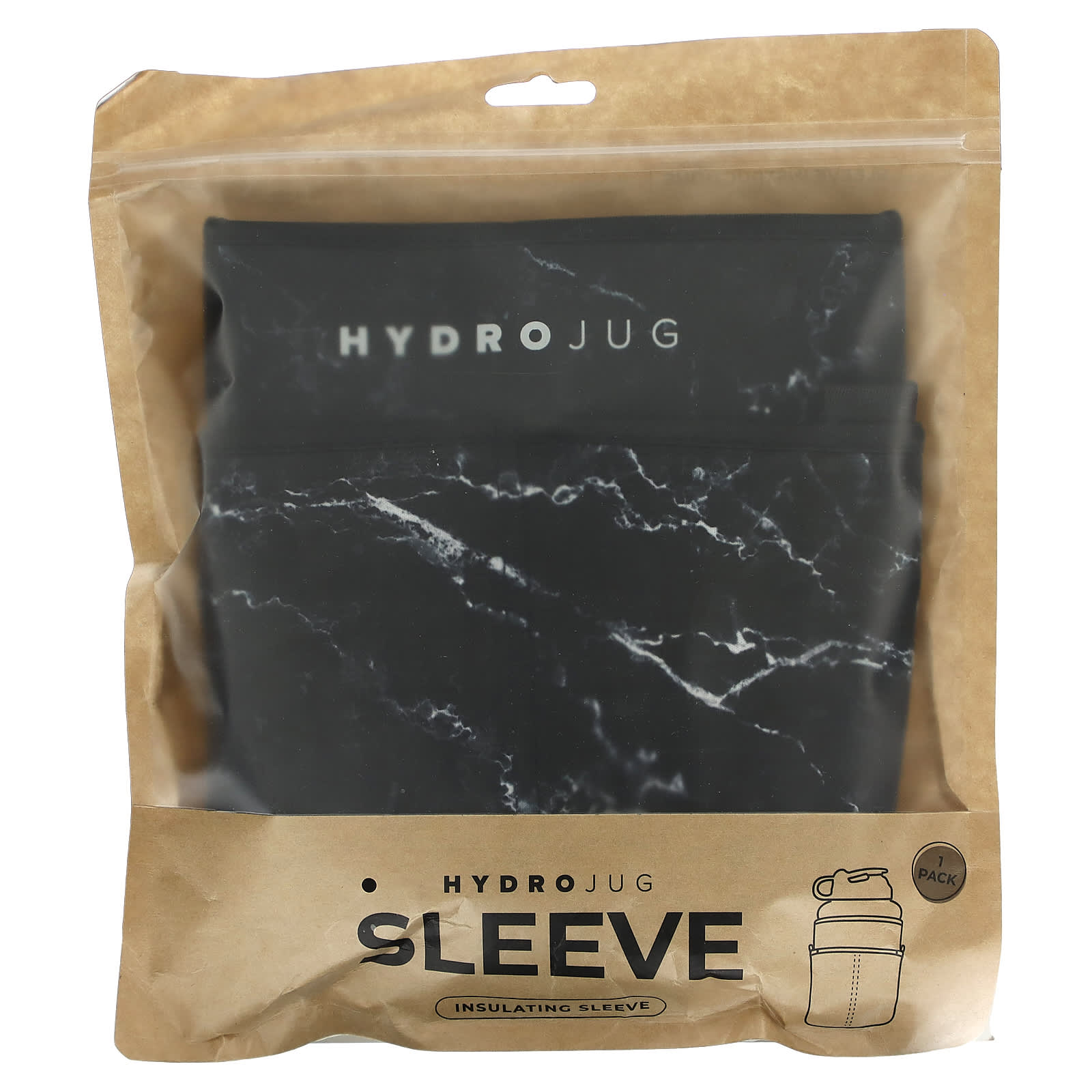 

Insulation Sleeves, Black Marble, Pack of 1