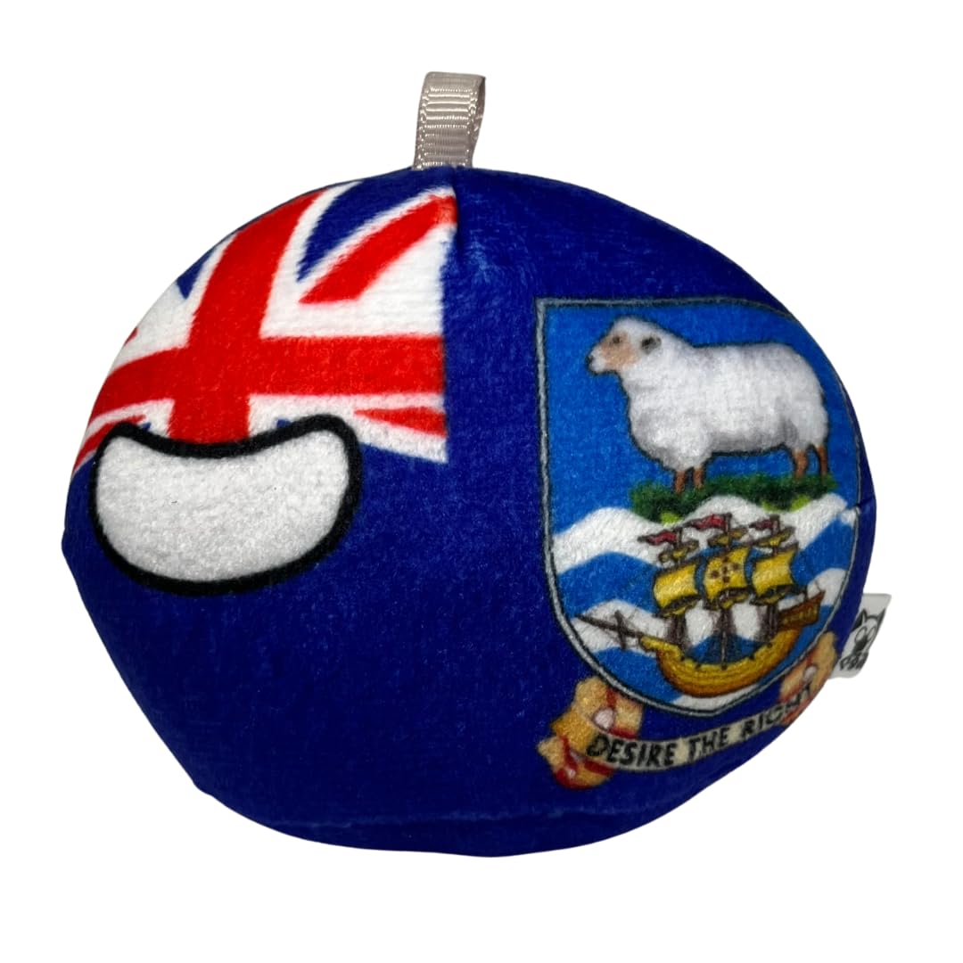Mehagurumi Polandball Plush Toy British Falkland Islands