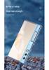 Honor V Purse Foldable Phone Case: Transparent TPU Silicone, Stand Feature, Anti-fall Protection.