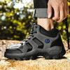 Herbst- und Winter-High-Top-Wanderschuhe Übergröße Outdoor-Sportschuhe Herren- und Damen-Samt-verdickte Baumwollschuhe iking-Schuhe