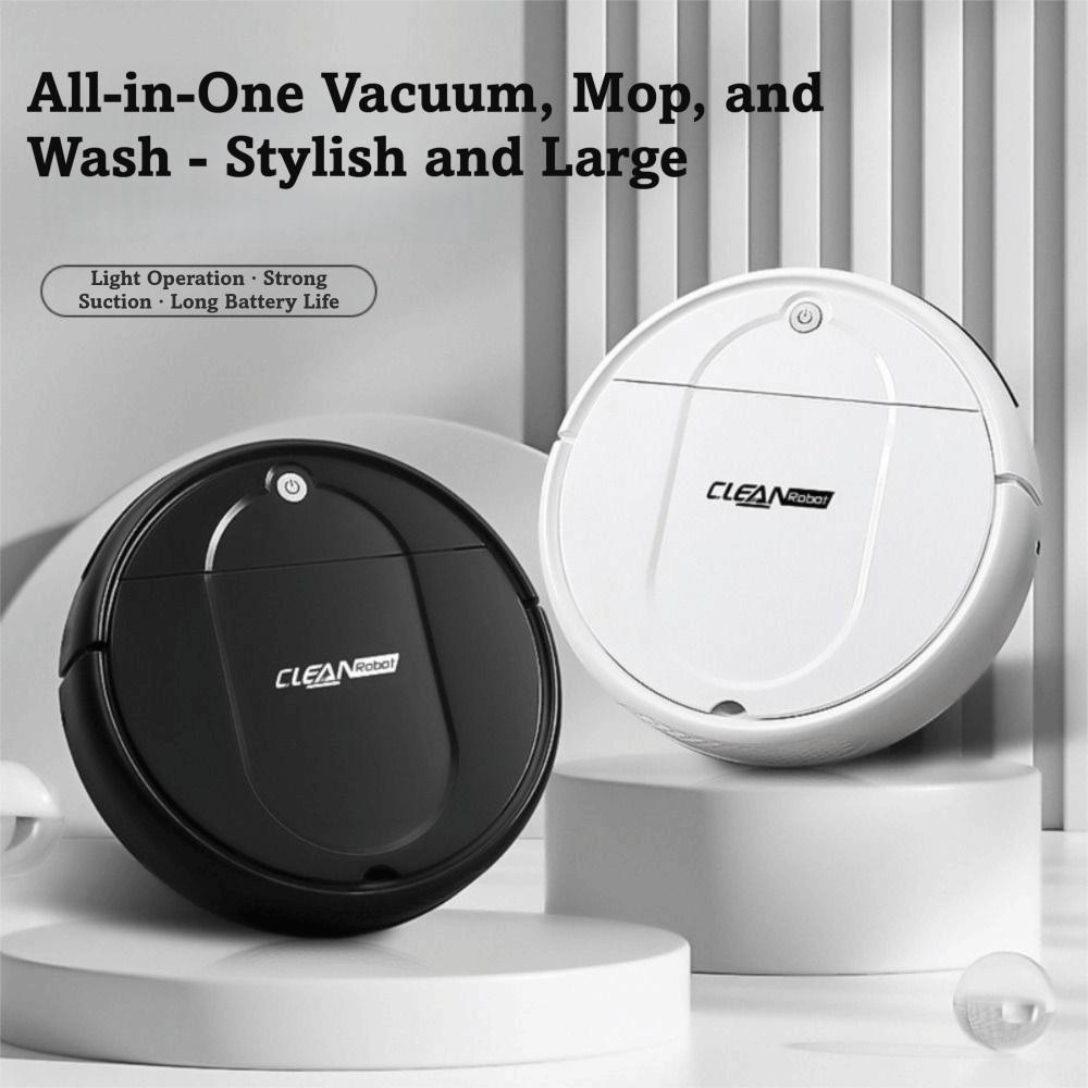 1500Pa Suction Robot Vacuum Cleaner Rechargeable Mopping Robot Floor Cleaning Robot Household Use