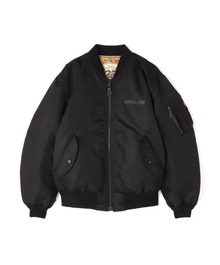 Avirex 50th Anniversary SIGNATURE BIG LOGO Signature Big Logo Size L 010 Black MA-1 MA-1 Men's 783-5952019