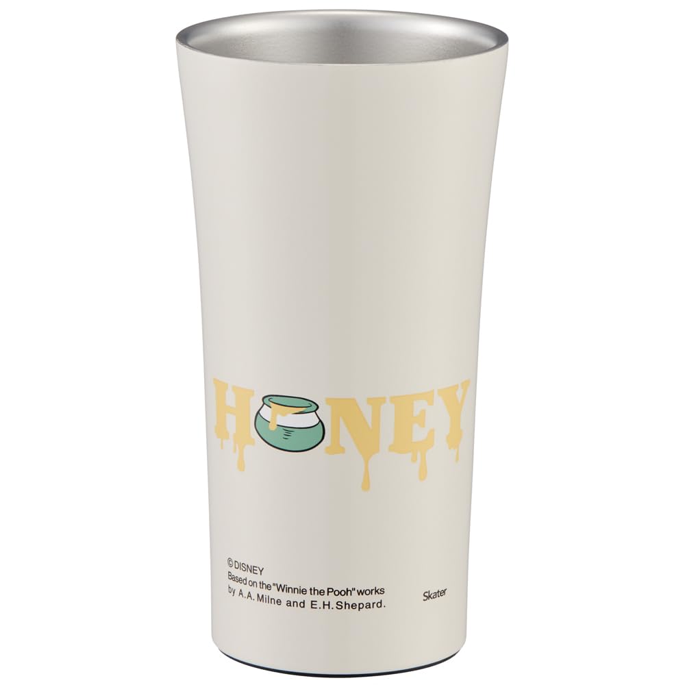 Skater Insulated Stainless Steel Disney Winnie the Pooh Tumbler, 300ml, Design, STB3N-A