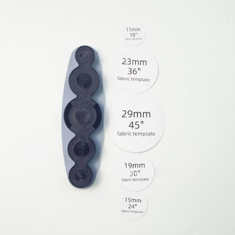 Durable Universal Tool for Cover Button, Size 11-29 Mm, Silicone Universal Tool for Cover Buttons Self Cover Button Tool