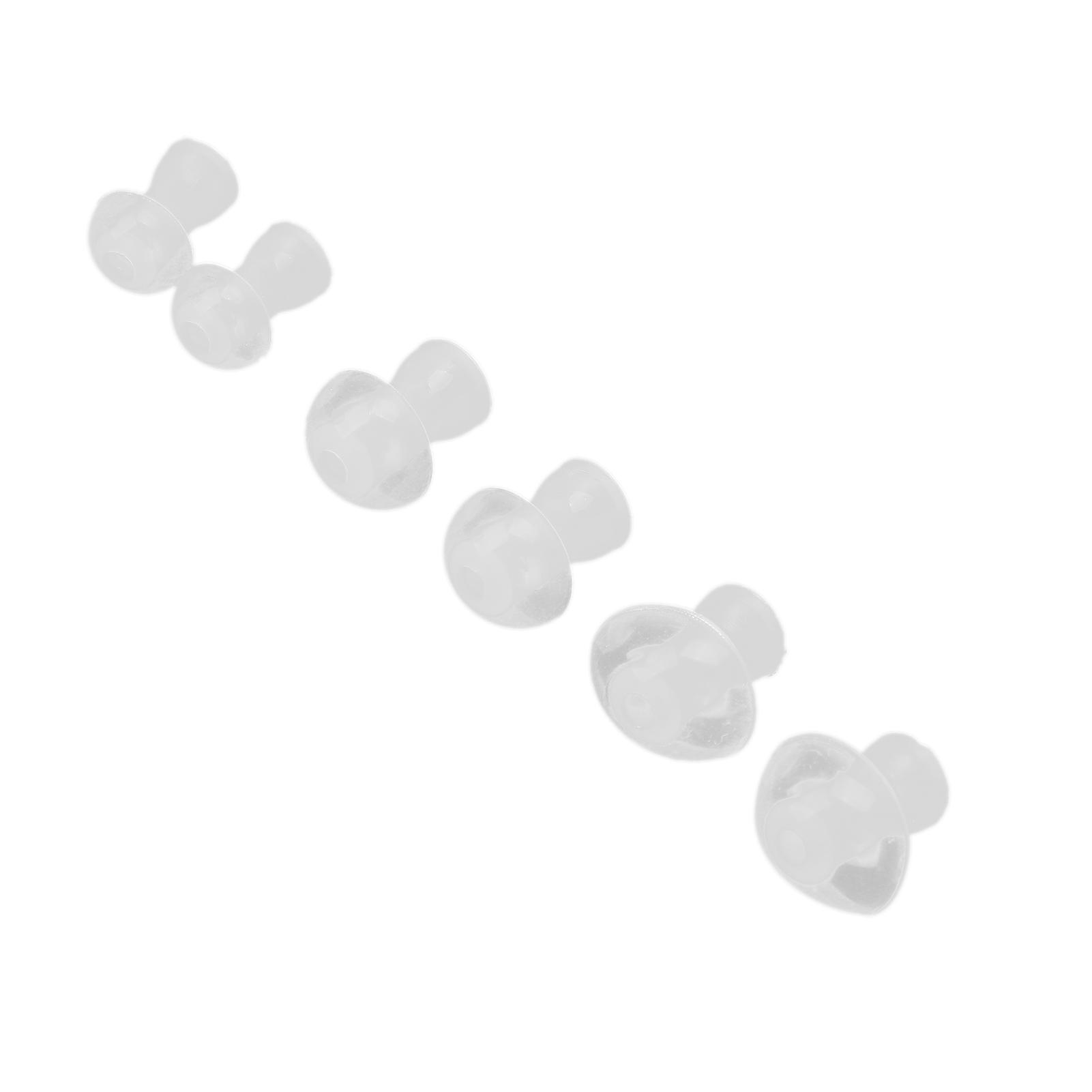 

6шт Слуховой Аппарат Насадки Для Ушей Силиконовые Слуховые Аппараты Бутоны Купола Замены Ушей