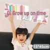 Girl's Birthday Party Photo Props Handheld Banner Decoration Set
