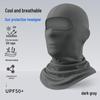 Quick-Dry Multifunctional Summer Cycling Face Mask: Breathable, Sun-Protective, Ice Silk Balaclava & Headband