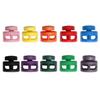 Quality 6mm Hole Sportswear Accessories Apparel Shoelace Cord Lock Bean Toggle Clip Plastic Stopper
