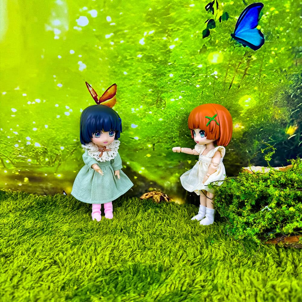 Niannyyhouse Obitsu 11 Socks, Set of 6, for OB11 Size Obitsu 11cm Dolls