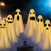 Battery Power Standing Phantoms Halloween Yard Decors 165cm Height Eerie Atmosphere Creation For Porch Garden