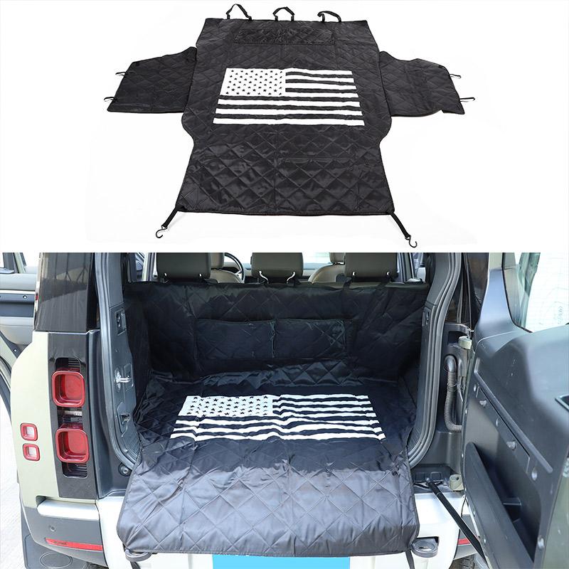 For Land Rover Defender 110 2020-2025 Car Seat Cover Trunk Seat Mat Pet Carriers Protector Hammock Cushion