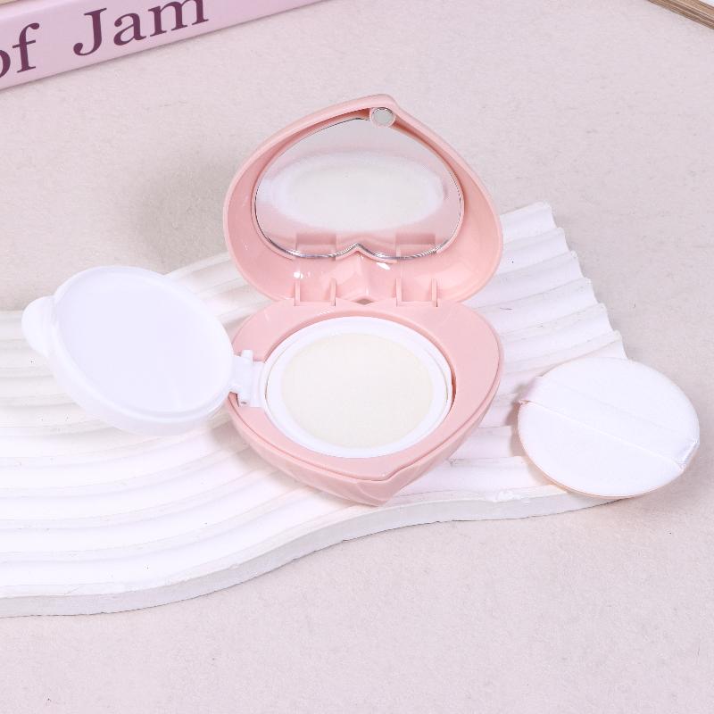 15g/0.5oz Empty Air Cushion Puff Box Portable Cosmetic Makeup Case Container With Powder Sponge Mirror For BB Cream Foundation