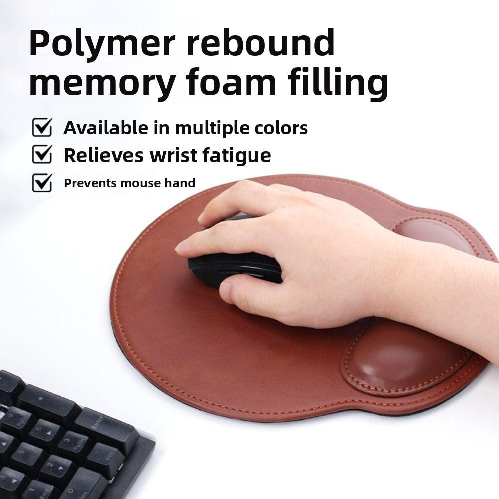 2Pcs/Set Non-Slip Wrist Support Mouse Pad Slow Rebound Keyboard Hand Cushion  Student