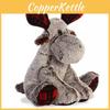 Cute 12 Inch Brown Reindeer Plush Toy With Bendable Antlers For Christmas Decorations And Gifts