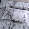 Elegant Marble Pattern Soft Bedding Duvet Cover Set With Pillowcase For All Bed Sizes