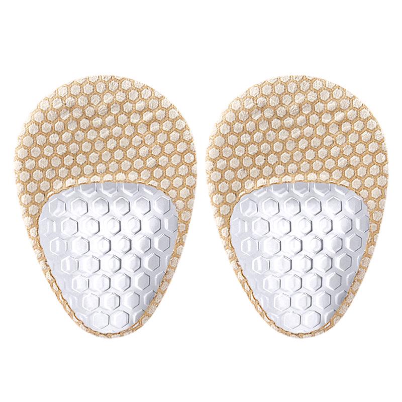 Soft GEL Forefoot Pads: Honeycomb, Shock-Absorbing, Anti-Slip Insoles for High Heels