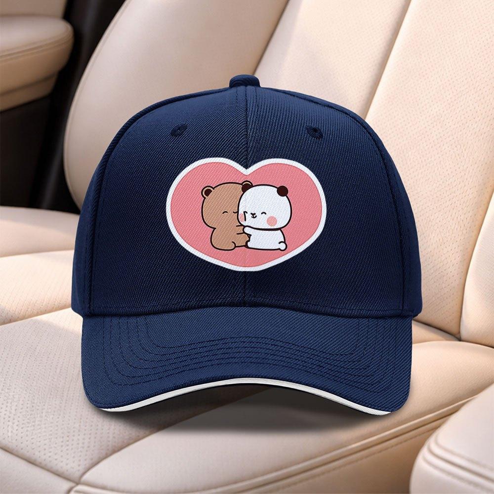 Czapka z daszkiem Milk Mocha Bear Regulowana Czapka z daszkiem dla Mężczyzn Kobiet Codzienne noszenie Wędkarstwo Sportowe Prezent