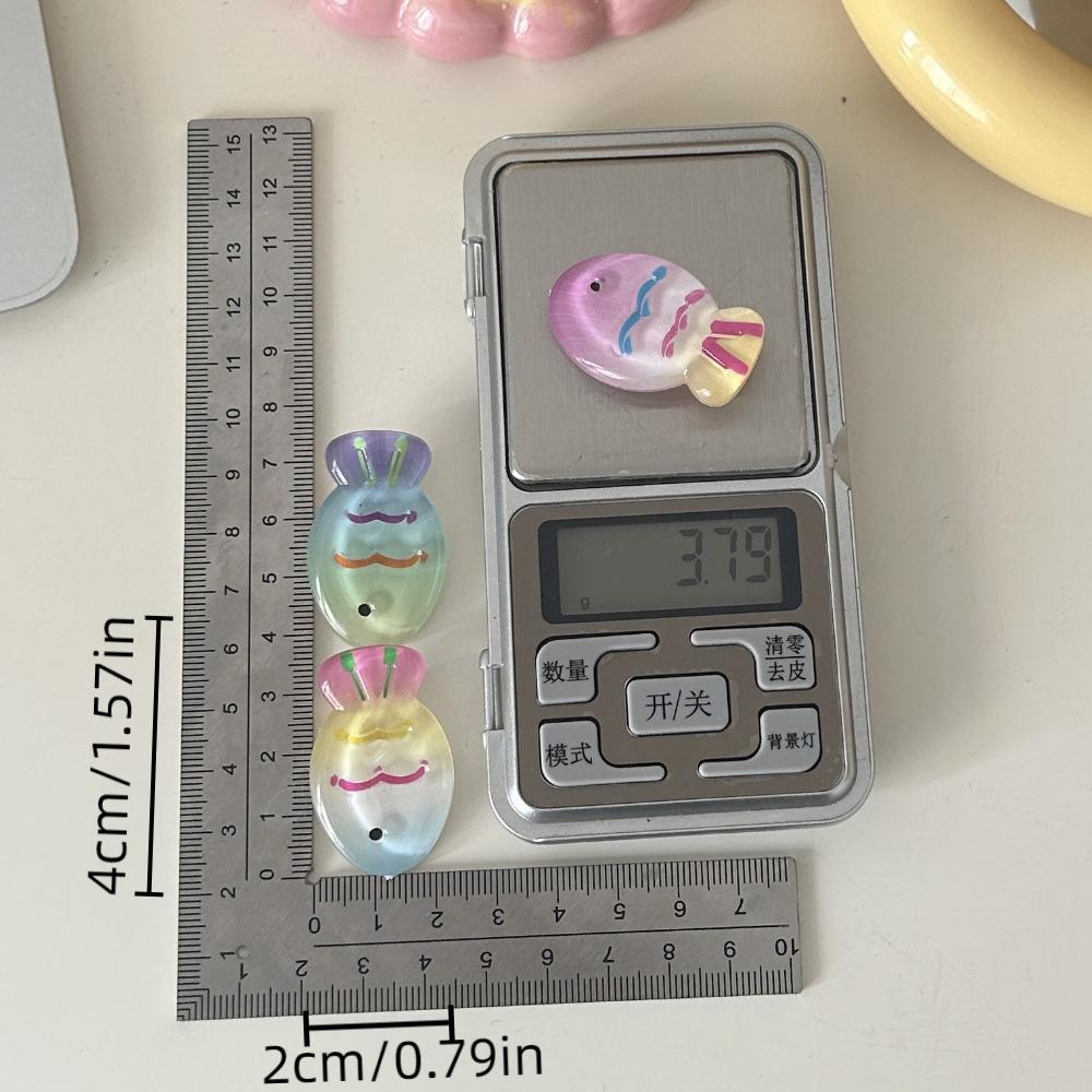 Hair Accessories Plastic Kids Barrette Jelly Girly Cartoon Fish Hairclip Candy Color Cute Taiyaki Side Clip Hair Styling