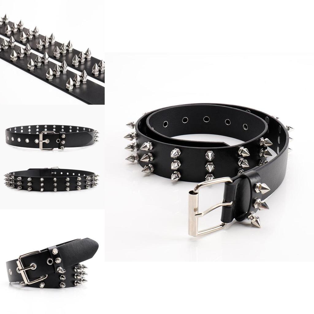Fashion Solid Color Rivet Design Women Casual Belt For Casual Wear