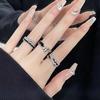 Fashionable Copper Chic Ring For Women With Unique Geometric Design Openfinger