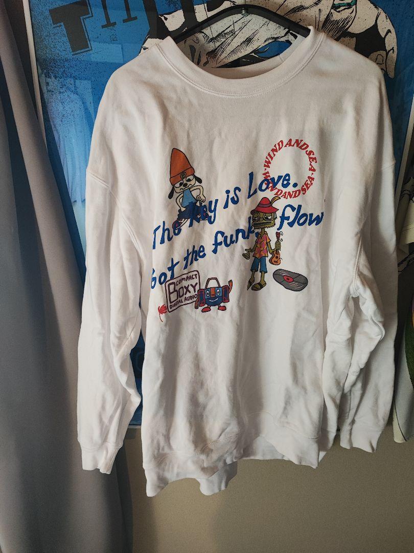 

[USED] PaRappa the Rapper WIND AND SEA Sweatshirt