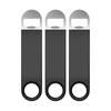 3Pcs Heavy Duty Beer Openers Stainless Steel Construction AntiSlip Coating Bottle Openers for Bartenders Daily Use