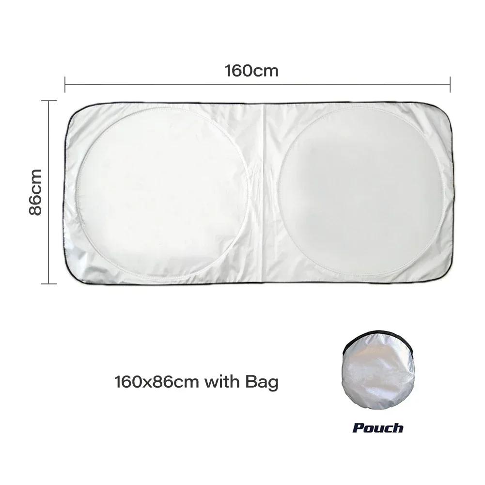 Universal UV Protection Shield Front Rear Car Window Car SunShade Anti Snow Ice Sunshade Sun Shade Visor Windshield Cover Auto