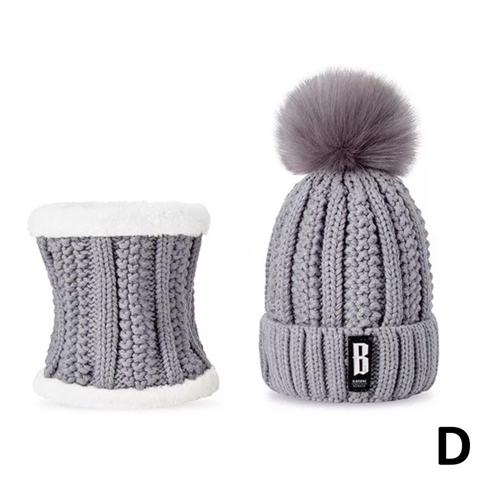 Marke Winter Strickschal Hut Set Dicke Warme Skullies Beanies Hüte für Frauen Solide Outdoor Schnee Reiten Ski Bonnet Caps Mädchen