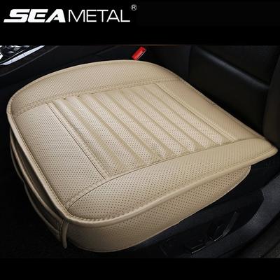 Coprisedile in Pelle PU Quattro Stagioni Coprisedile Universale per Sedile Anteriore Auto Cuscino Protettore Tappetini Accessori