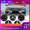 CEZ1 2025 Hot New 2025 For Mercedes Benz The Front Grille Star Logo Badge Mirror Bottom 3D ABS Logo For Mercedes Benz E-Class W213 20