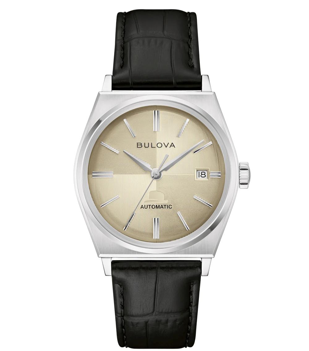 

BULOVA Classic FRANK SINATRA Automatic Men’s Watch 96B483 бежевий