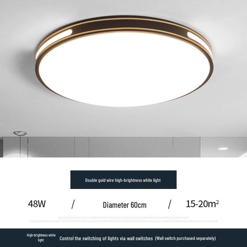 2025 Modern LED Ceiling Light: Super Bright for Living Room, Bedroom, or Restaurant