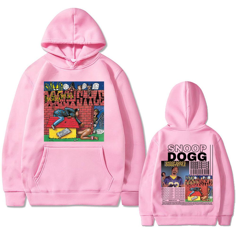 Limitovaná Rapper Snoop Dogg Grafická mikina z albumu Pánska Dámska Módna Harajuku Nadrozmerná mikina Pánska Hip Hop Vintage Streetwear