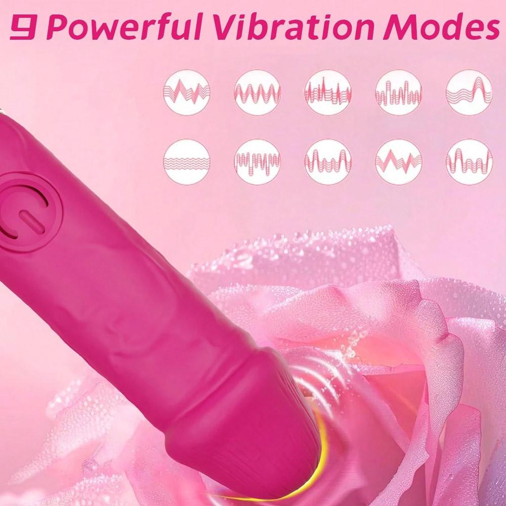 Mini Bullet Vibrator, 10 Vibration Modes, Easy To Carry, Waterproof Female G-spot Stimulator Dildo Vibrator Adult Female Toys