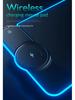 RGB Gaming Mouse Pad with Wireless Fast Charging (15W/10W/7.5W), Soft Surface, Colorful Light Effects, Phone Charger