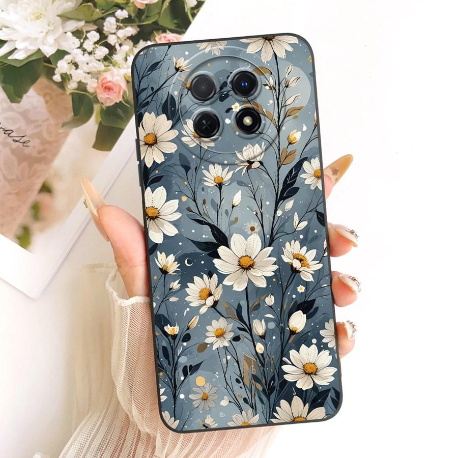 Case For Huawei Nova Y91 Y 90 beautiful flower Soft Silicone Shockproof For Huawei NovaY90 CTR-LX1 Cover Nova y 91 Shells
