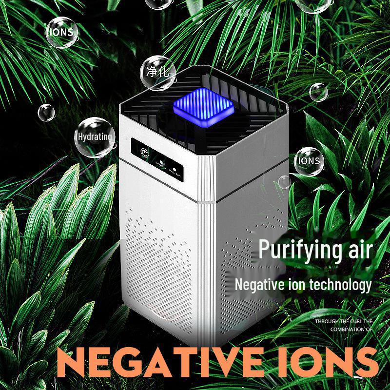 Oczyszczacz powietrza USB dla matki i dziecka: Jonizator do komputerów stacjonarnych, usuwania zapachów, formaldehydu, włosów i dymu