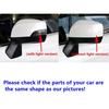 For Subaru Outback Crosstrek 2015-2017 WRX 2015- Car Rearview Side Mirror Cover Wing Cap Door Housing Shell Trim ABS Carbon