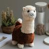 Interactive Robotic Alpaca Lifelike Walking Sounding Stuffed Animal Realistic Alpaca Plush