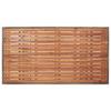 vidaXL Gartentisch Grau 120x70x66 Cm Akazie Massivholz