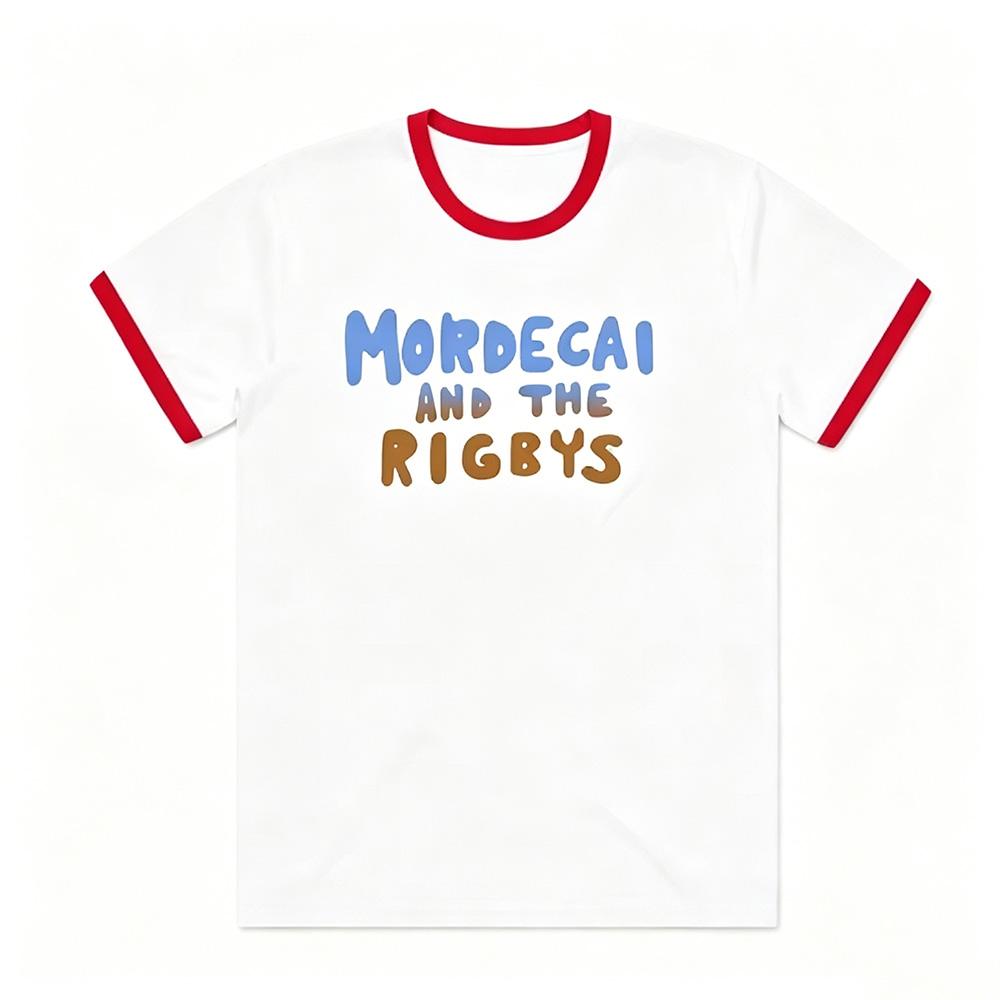 Mordecai and The Rigbys TV Show T-Shirt 3D Graphic Print TV Serie Short Sleeve Streetwear Tops Daily Tops Casual Wear Summer S