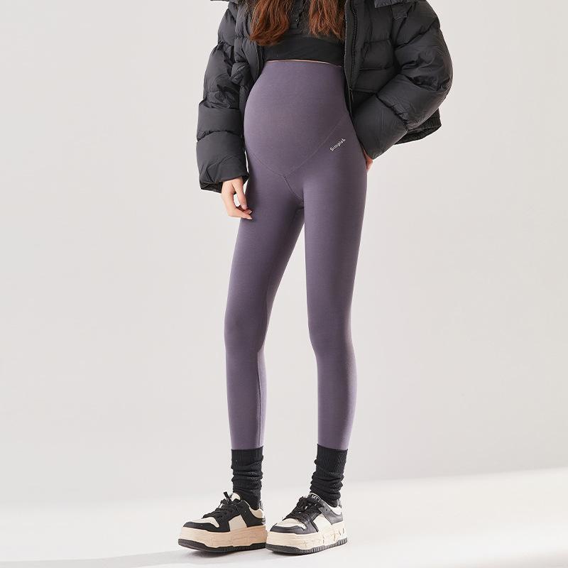 

Брюки для беременных, леггинсы с высокой талией и одежда Pipu. Одежда для беременных, брюки с поддержкой живота большого размера, брюки для беременных, леггинсы, девять точек. XL