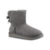 UGG Womens Mini Bailey Bow II Boot 'Grey (women's sizes) Grey Snow Boots 1016501 GREY